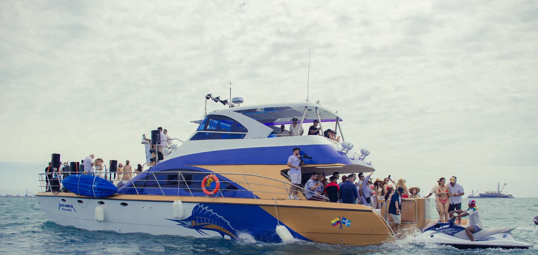 Ktamaran at Sea